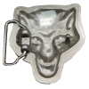 Głowa wilka klamra 3D (id: 2702)